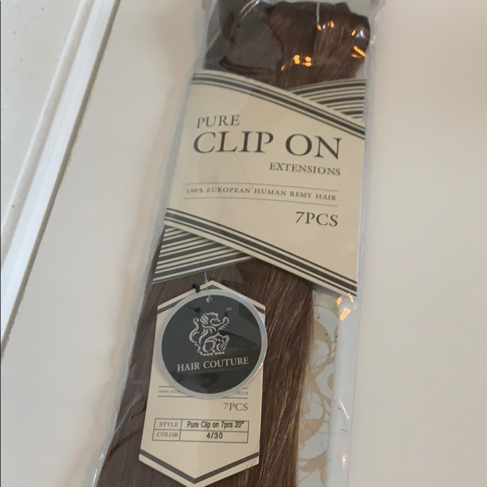 100% European Human Remy Hair 20”